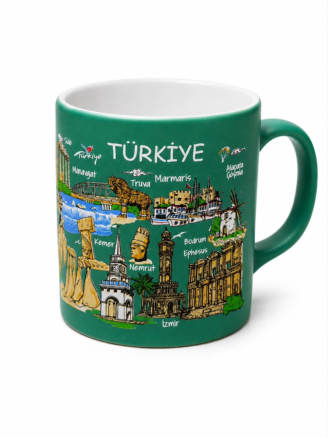  Yeşil Türkiye Temalı Kupa